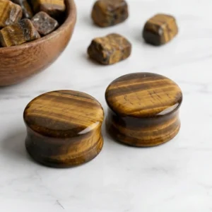 Tigers-Eye-Ear-Gauges