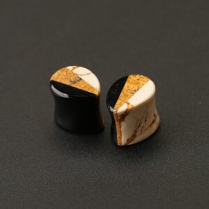 White-Jade-and-Picture-Jasper-Obsidian-Ear-Gauges