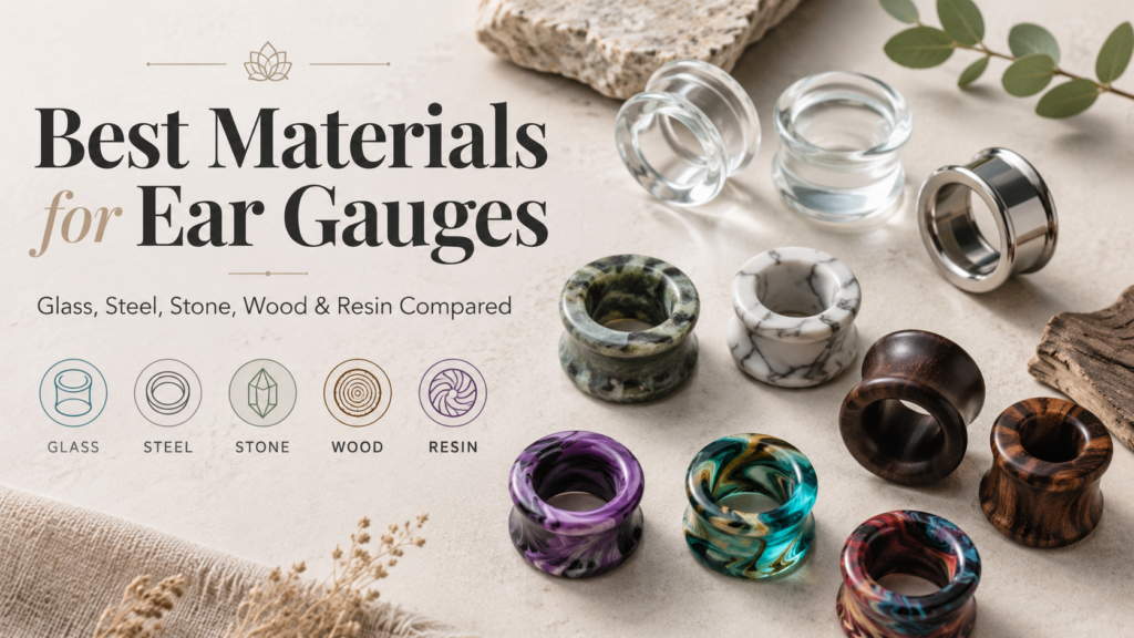best materials for ear gauges